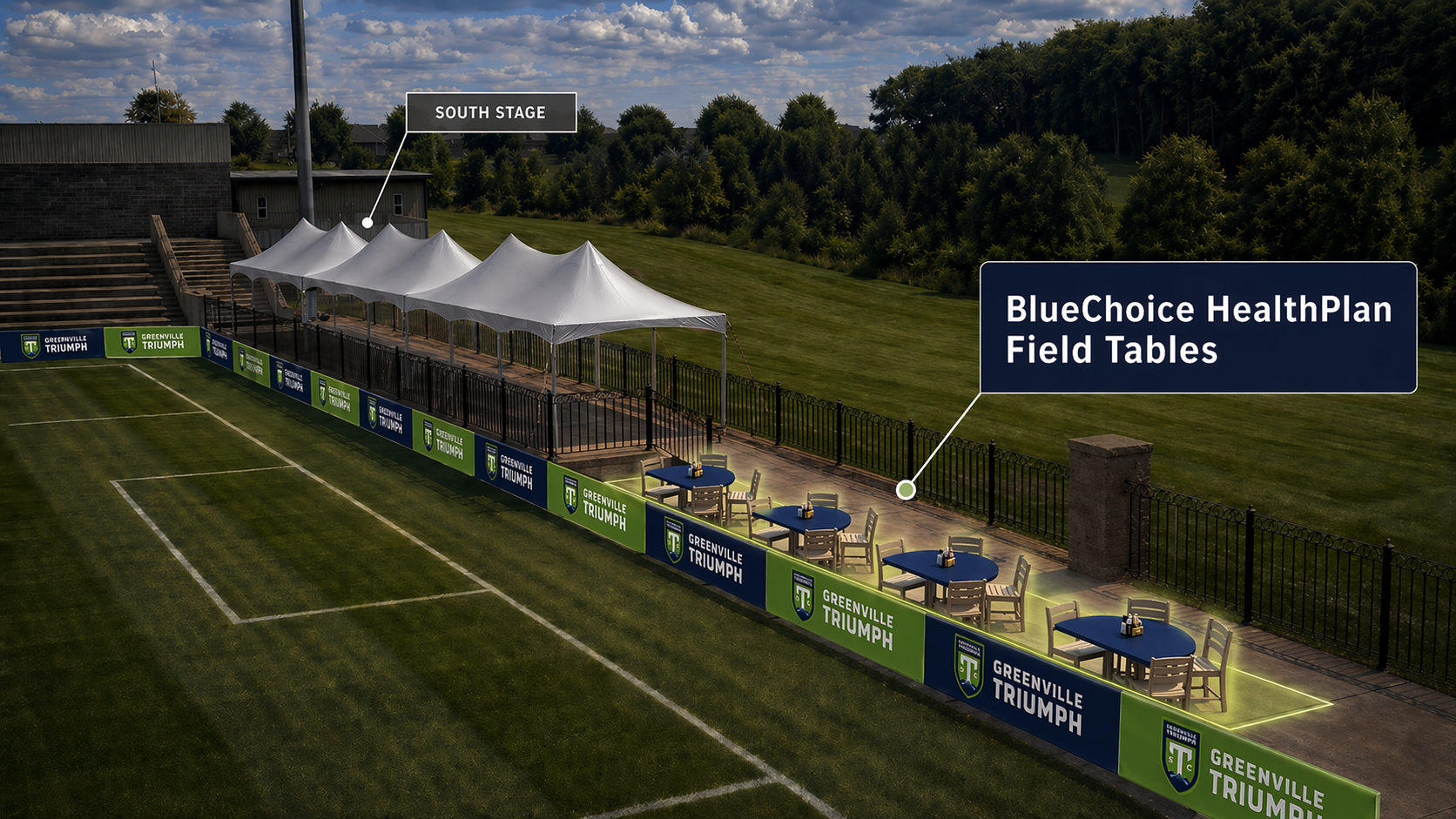 BlueChoice HealthPlan field tables render